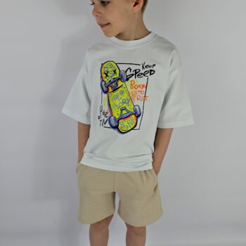T-SHIRT OVERSIZE DESKOROLKA