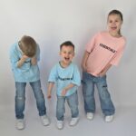 T-SHIRT OVERSIZE RÓŻOWY ESSENTIALS UB 104 - 158 - obrazek 4