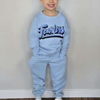 BŁĘKITNY KOMPLET DRESOWY FEARLESS 104 - 158