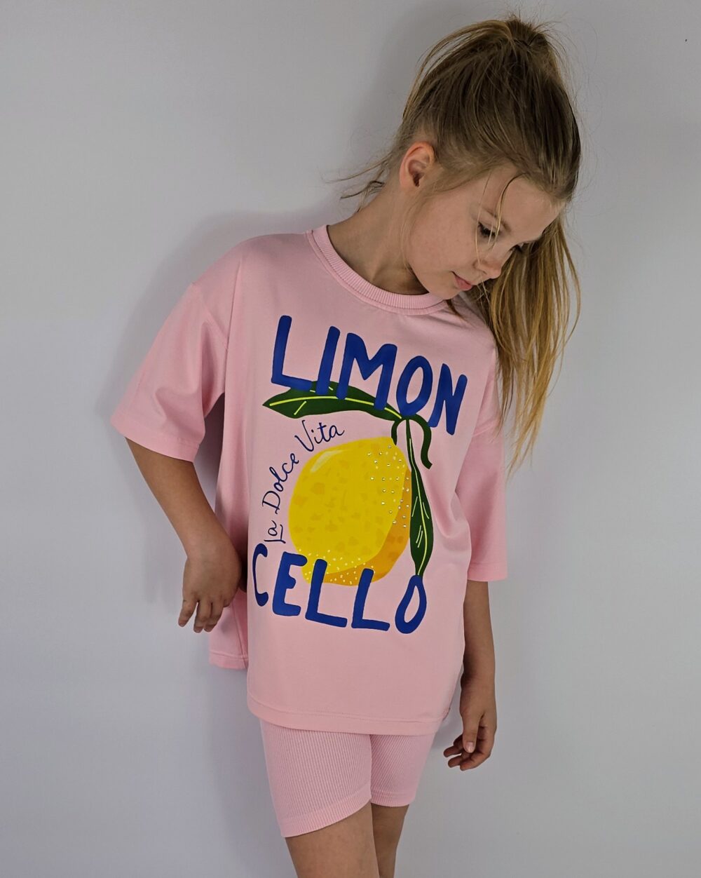 T-SHIRT OVERSIZE LIMON CELLO