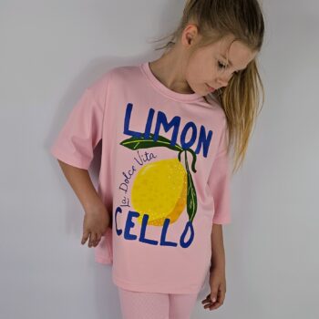 T-SHIRT OVERSIZE LIMON CELLO