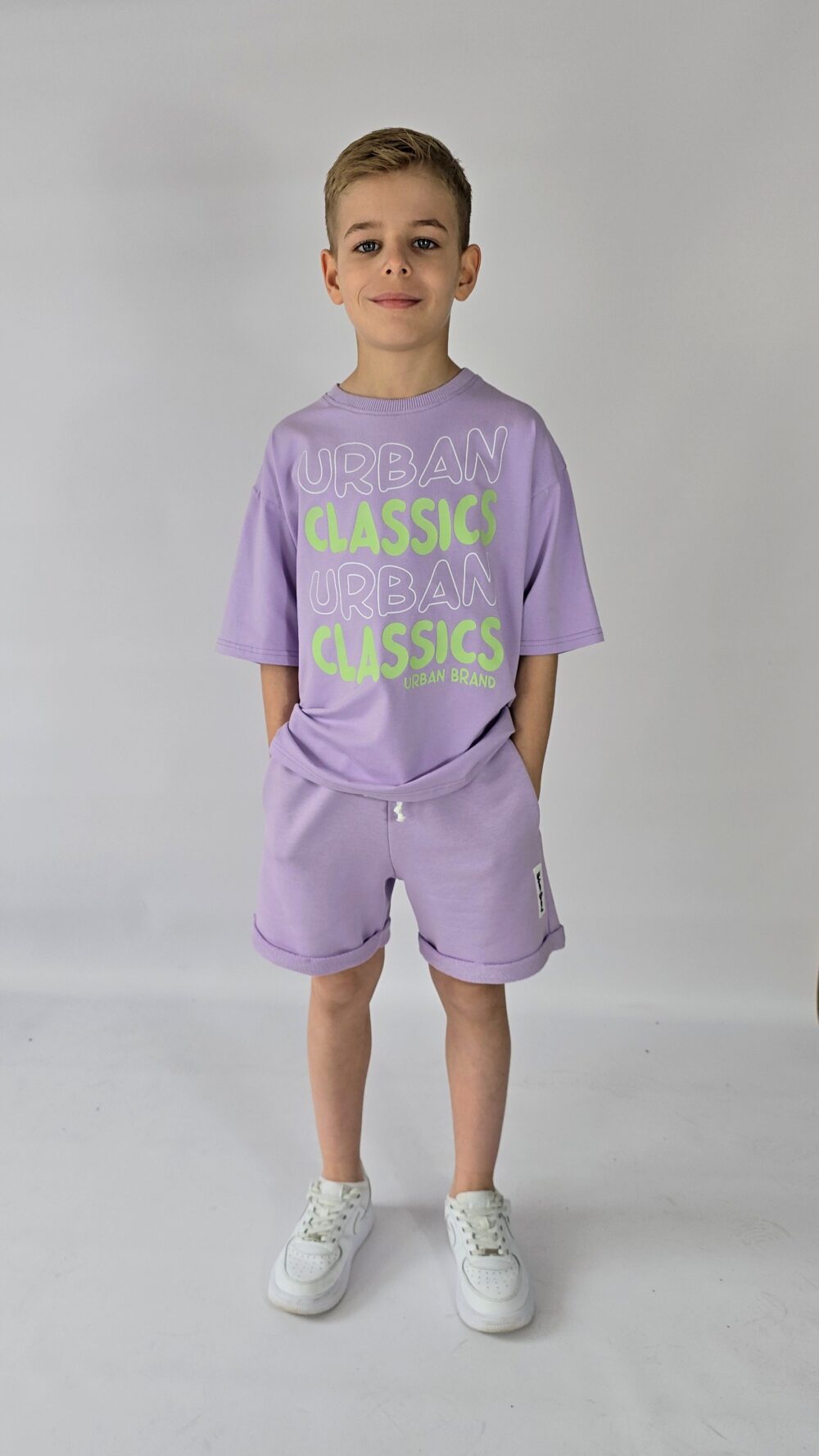 T-SHIRT OVERSIZE LILA URBAN CLASSIC