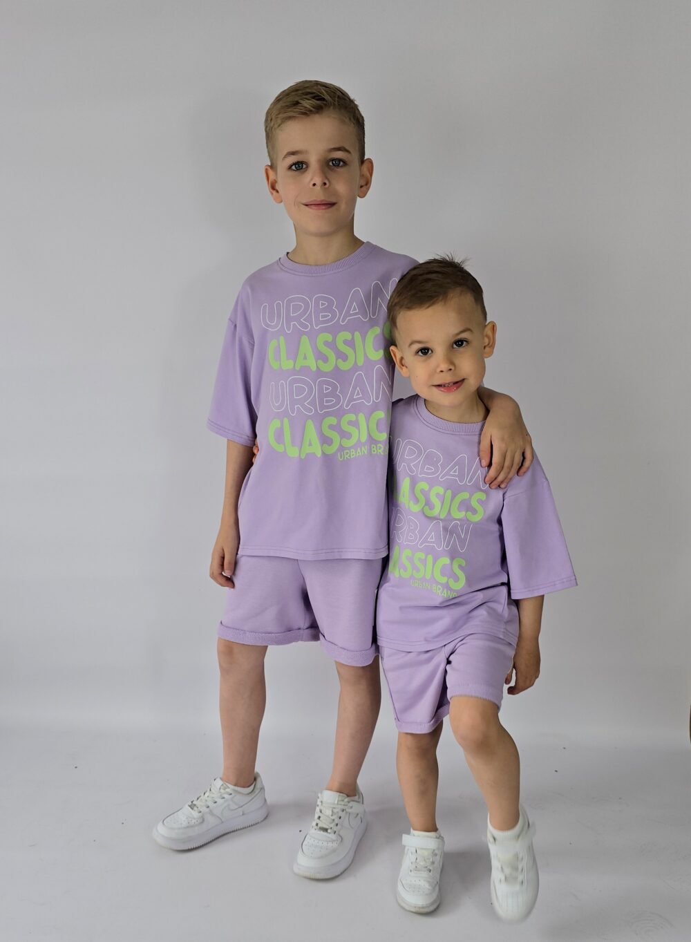 T-SHIRT OVERSIZE LILA URBAN CLASSIC - obrazek 2
