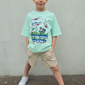 T-SHIRT GRAFFITI MINT