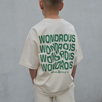 T-SHIRT ŚMIETANOWY WONDEROUS
