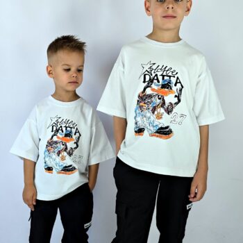 T-SHIRT KACZOR OVERSIZE